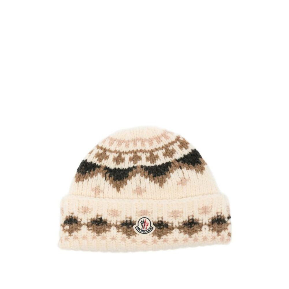 Moncler Neutrals Hats Men
